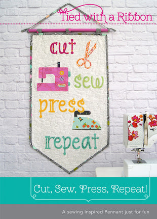 Cut Sew Press Repeat Quilt Pennant Pattern