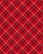 Playful Plaids- Dark Red