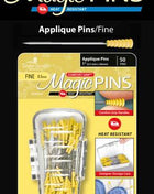 Magic Pins Applique Fine 50pc