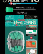 Magic Pins Flat Head Patchwork Fine 100 pc