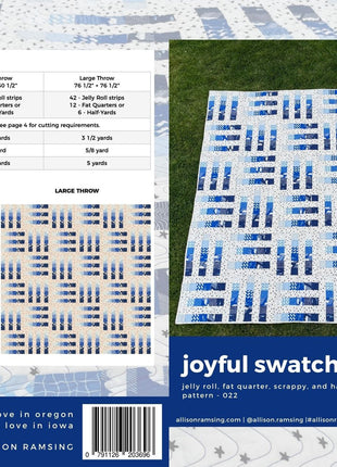 Joyful Swatches Quilt Pattern