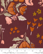 Burgundy Large Floral