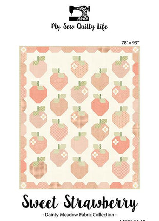 Sweet Strawberry Quilt Pattern