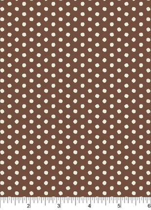 Delightful Dots Brown