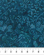 Dark Teal Floral