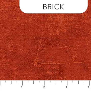 Brick Northcott Canvas Quilting Fabric