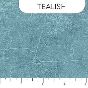 Tealish Northcott Canvas Quilting Fabric