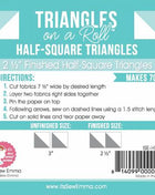 Triangles on a Roll 2 1/2