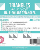 Triangles on a Roll HST 2 inch