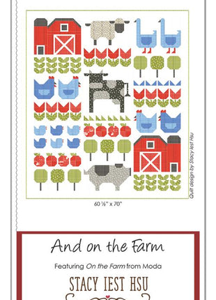 And On The Farm Quilt Pattern