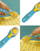 Olfa Rotary Cutter 45mm Aqua