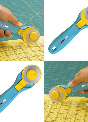 Olfa Rotary Cutter 45mm Aqua