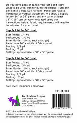 Panel Play Pattern