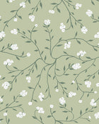 Dancing Florets Sage Wide 108