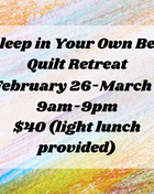 Sleep in Your Own Bed Retreat